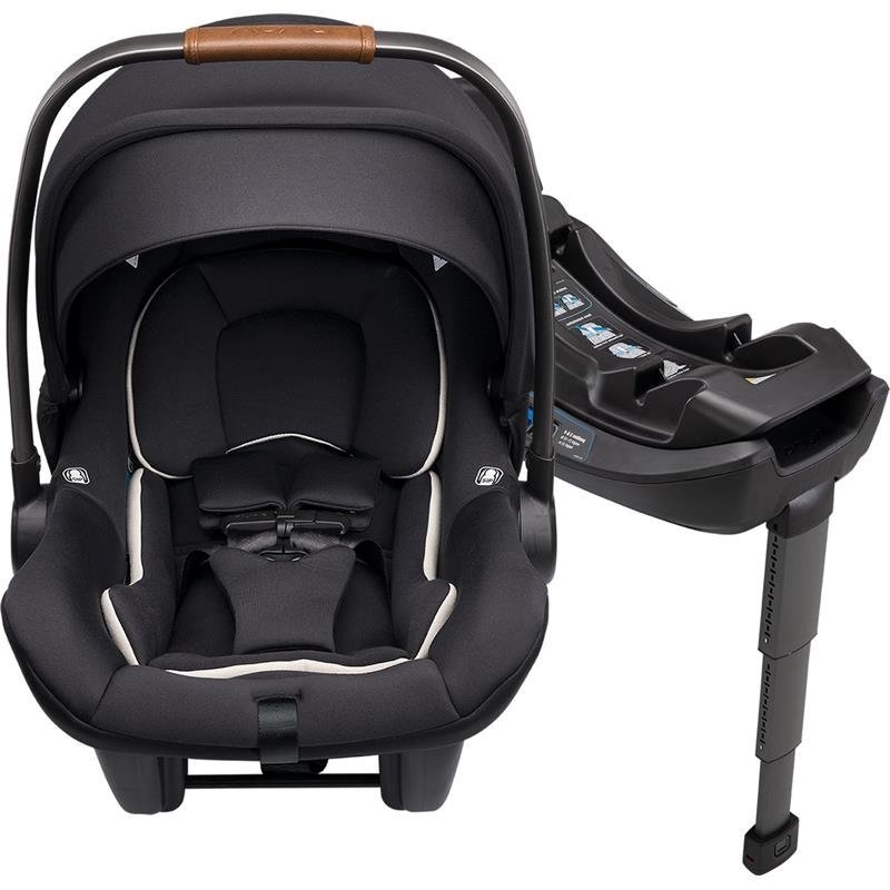 Nuna - PIPA Lite R Infant Car Seat and RELX Base, Caviar - Image 9