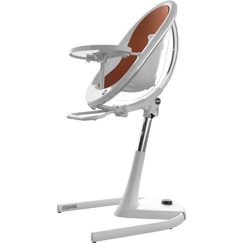 Mima - Moon 2G High Chair White/Camel