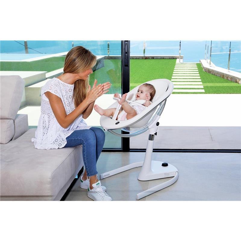 Mima - Moon 2G High Chair White/Camel - Image 3