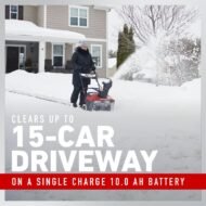Toro 39921 21" 60V MAX Power Clear® Self-Propel Single-Stage Snow Blower with 10Ah Battery and Charger - Image 3