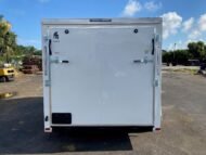 Spartan 7×12 Enclosed Cargo Trailer Tandem Axle – White Heavy-Duty Cargo Hauler SP7X12TA - Image 4