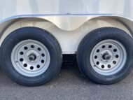 Spartan 7×12 Enclosed Cargo Trailer Tandem Axle – White Heavy-Duty Cargo Hauler SP7X12TA - Image 5