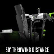 EGO Power+ SNT2416 POWER+ 24 in. Self-Propelled 2-Stage XP Snow Blower with Peak Power™ and 2 x 10.0 Ah Batteries and Dual Port Charger - Image 8
