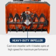 Husqvarna 970529201 ST424 24-in 301-cc EFI Two Stage Gas Snow Thrower - Image 3