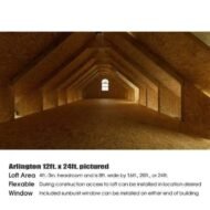 Best barns 12-ft x 20-ft Arlington with Floor Gable Engineered Storage Shed Installation Included - Image 5