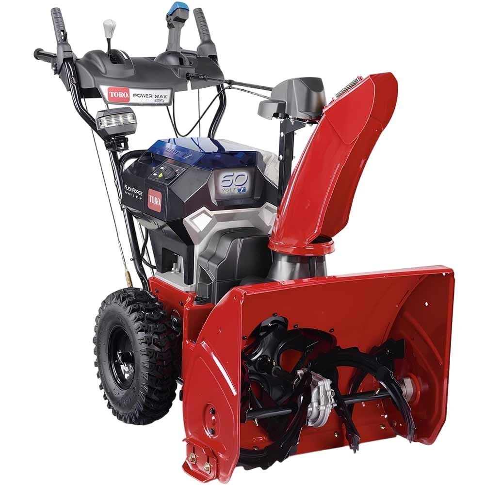 toro-60v-power-max-24-inch-clearing-width-cordless-two-stage-snow-blower-with-10ah-battery-39925.jpg Toro 39925 60V Power Max 24 Inch Clearing Width Cordless Two-Stage Snow Blower With 10Ah Battery - Image 1