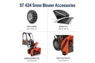 Husqvarna 970529201 ST424 24-in 301-cc EFI Two Stage Gas Snow Thrower - Image 11