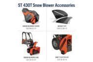 Husqvarna 970529701 ST430T 30-in 420cc EFI Two Stage Gas Snow Thrower - Image 11